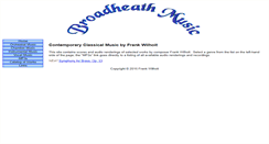 Desktop Screenshot of broadheath.com